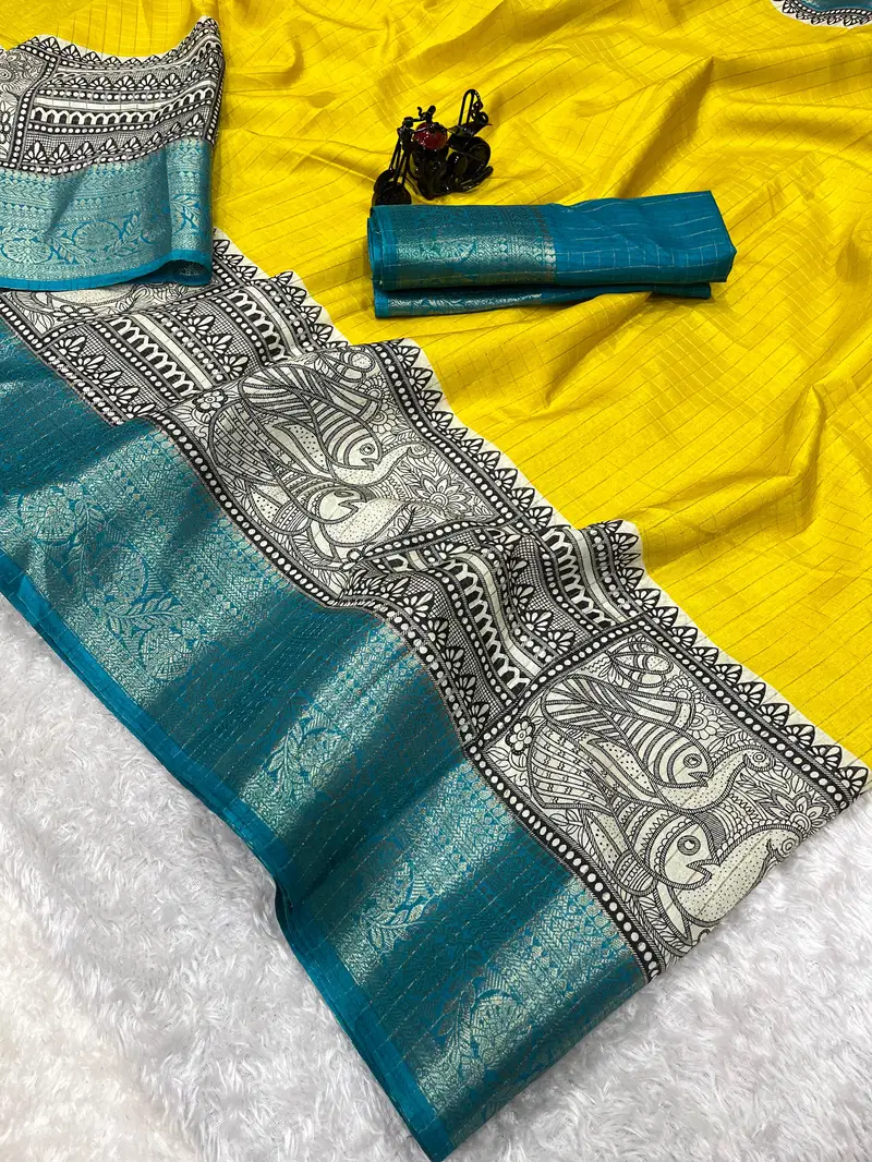 Wow Non Catalog Kalamkari pallu Designer Sarees Wholesale Price In Surat
